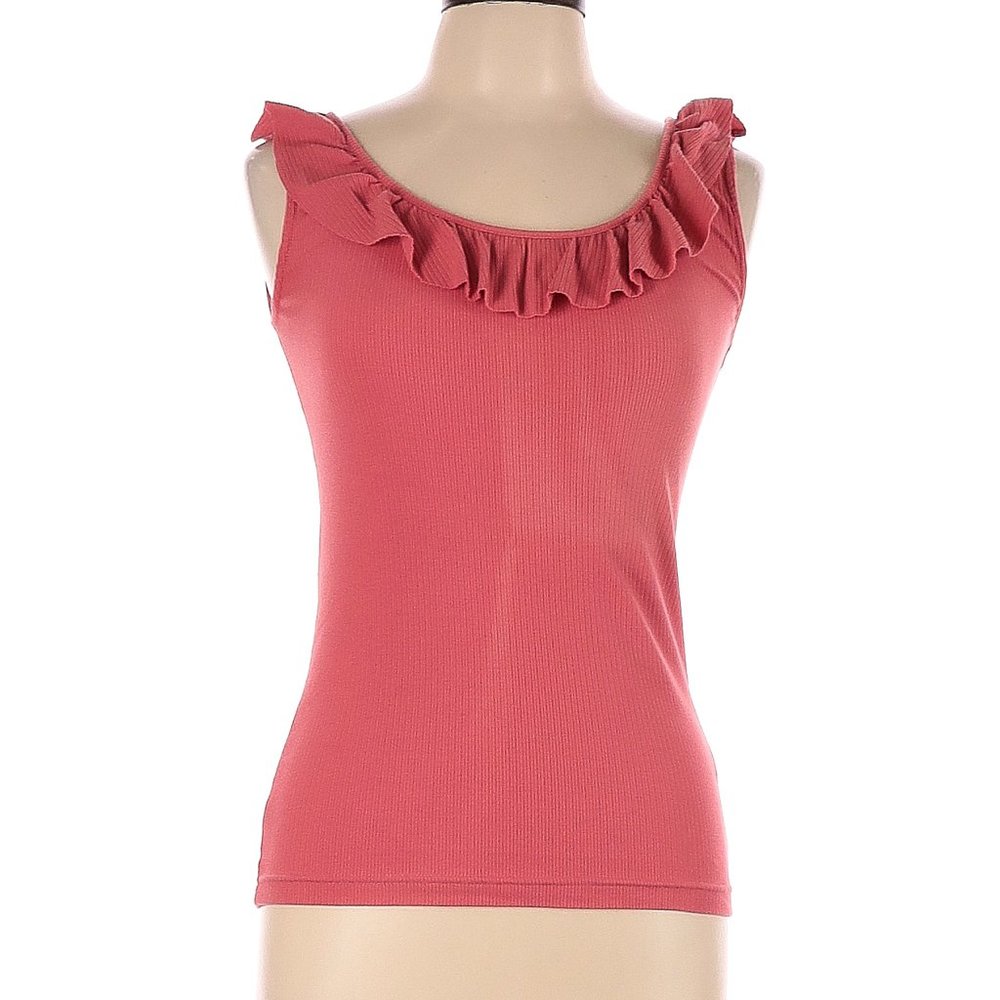 J. Crew Ruffle Tank Top